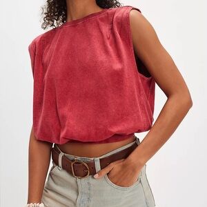 Free People We The Free Boba Girl Tee Size in Berry Twist Women’s XS